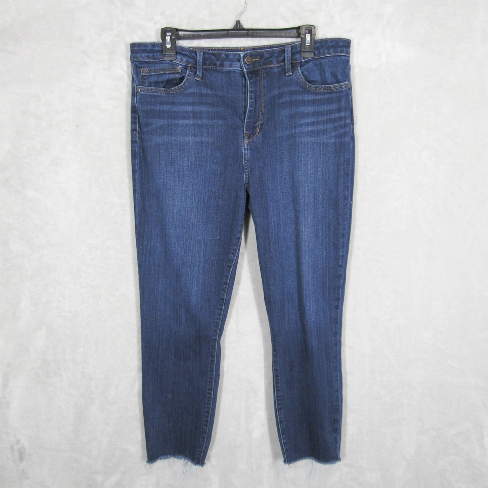 Sam Edelman Jeans Women's Size 32 The Stiletto High Rise Skinny Crop Denim